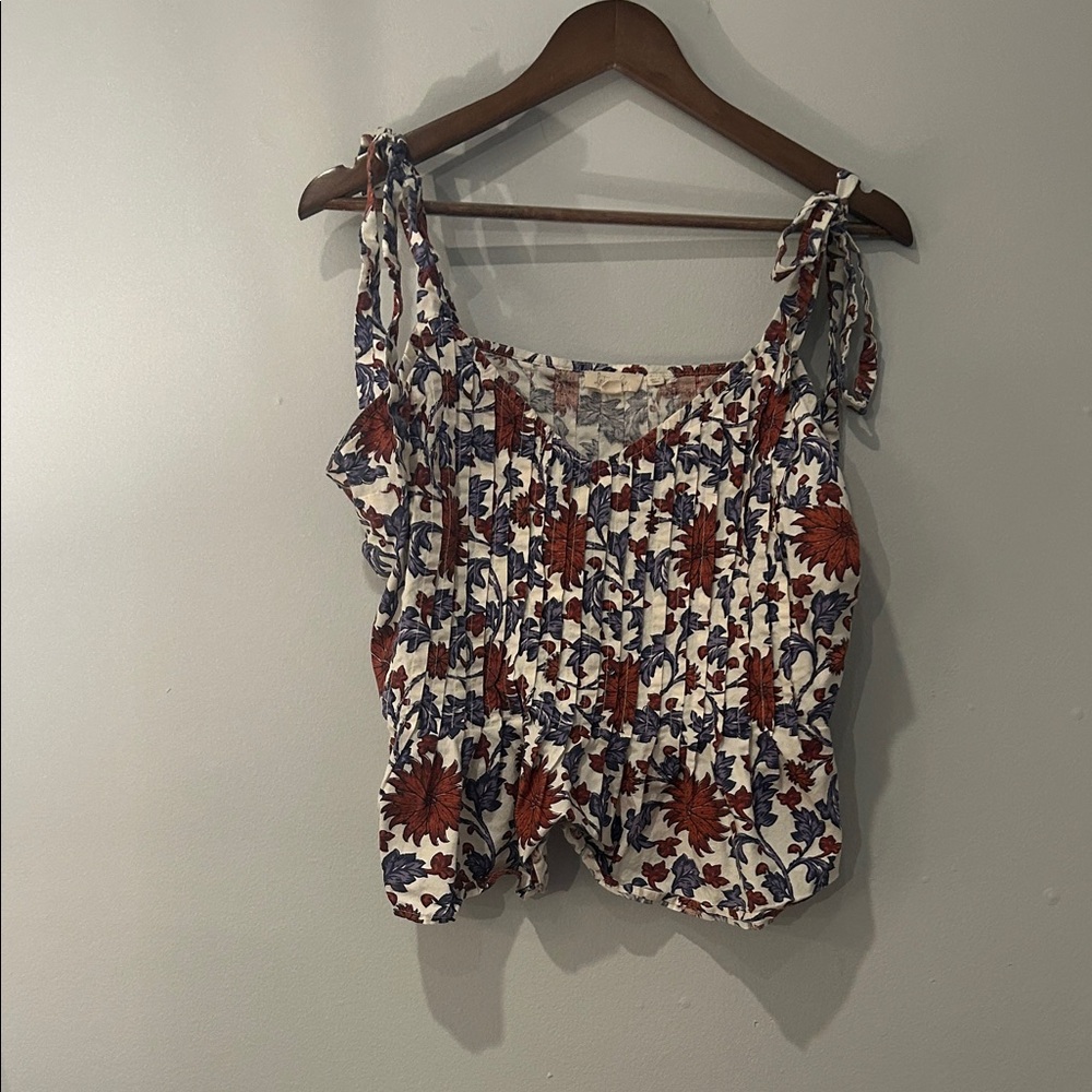Floral Print Women's Top